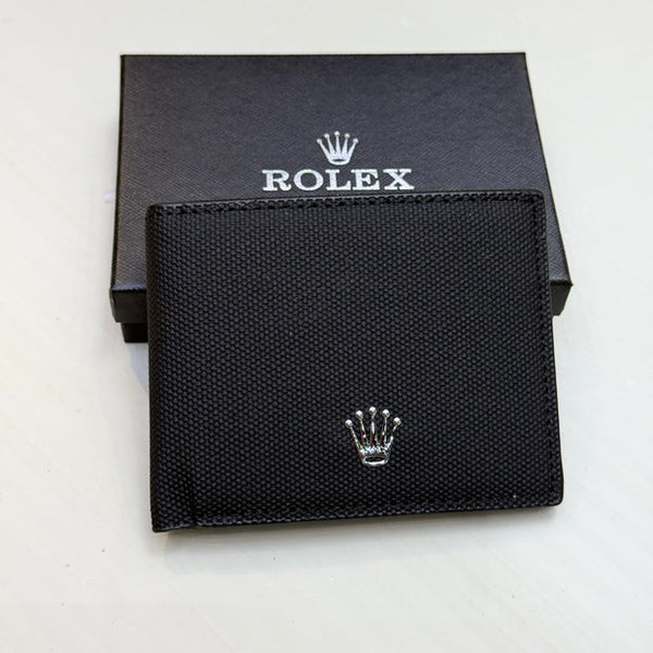 Rolex Wallet Black