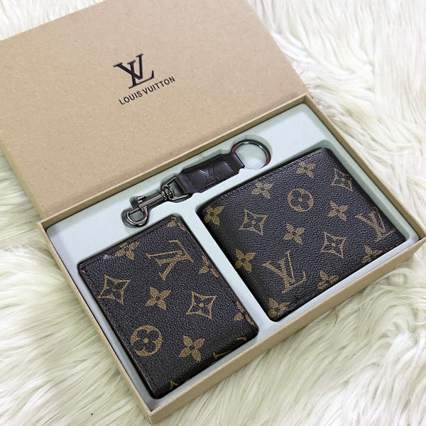 Wallet card holder and keychain