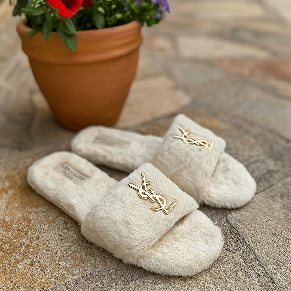 YS Fur Flats