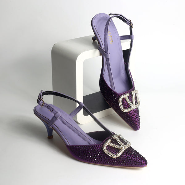 VALENTINO heel purple