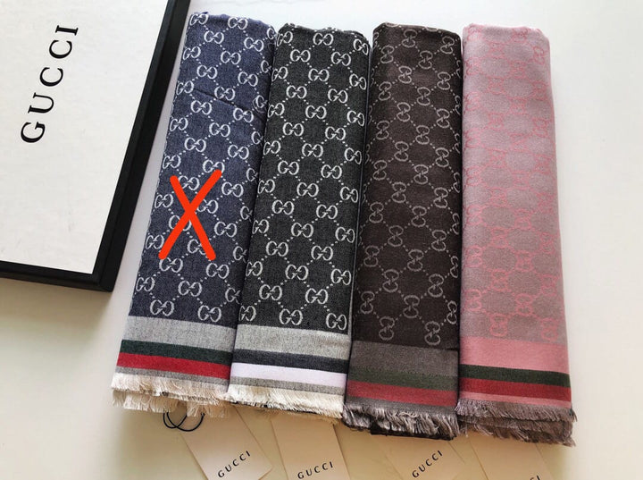 Gucci scarf with box - FASHION STEP