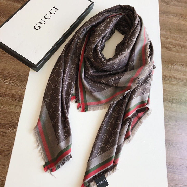 Gucci scarf with box - FASHION STEP