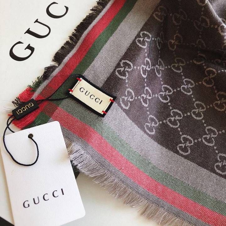 Gucci scarf with box - FASHION STEP