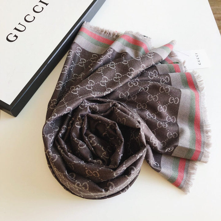 Gucci scarf with box - FASHION STEP