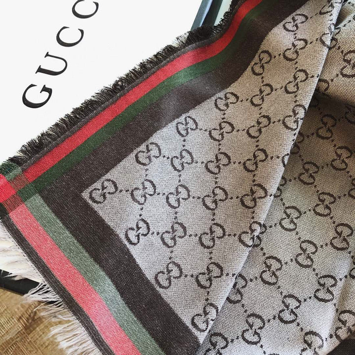 Gucci scarf with box - FASHION STEP