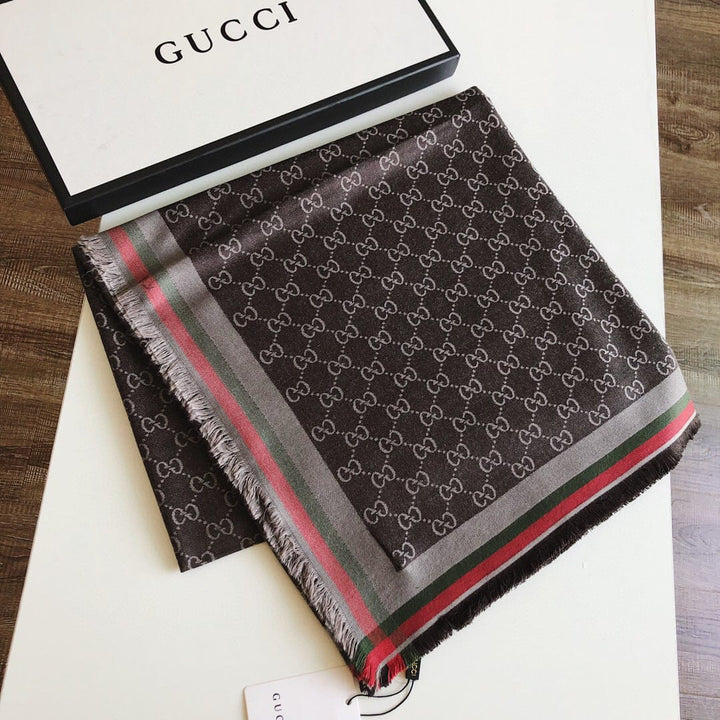 Gucci scarf with box - FASHION STEP