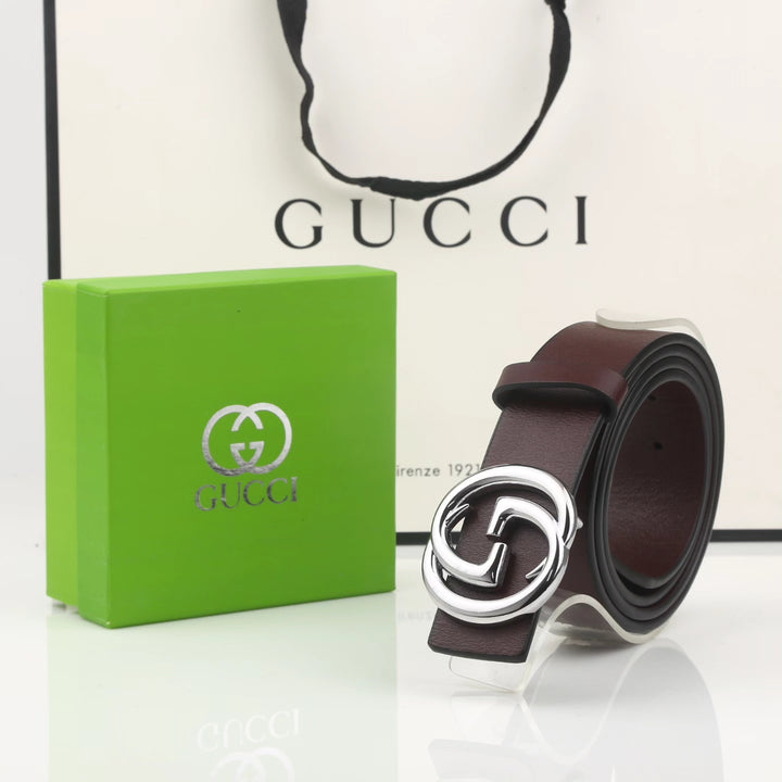 Gucci lether belt (41) - FASHION STEP