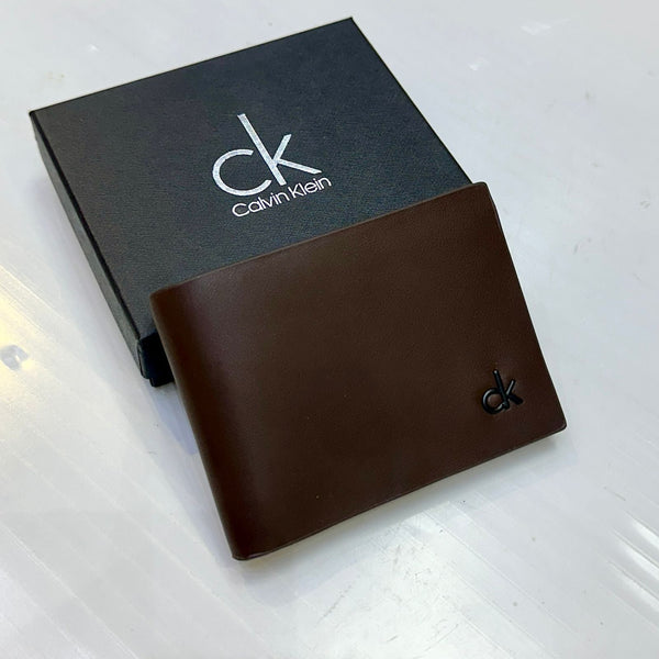 CK Simple Brown Wallet