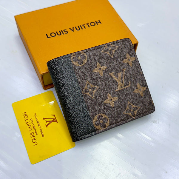 Lv Flower Monogram Men's Wallet