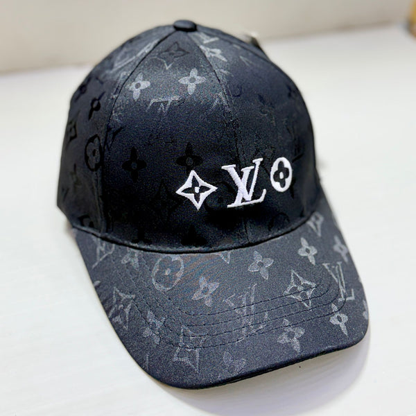 Lv Monogram Black Cap