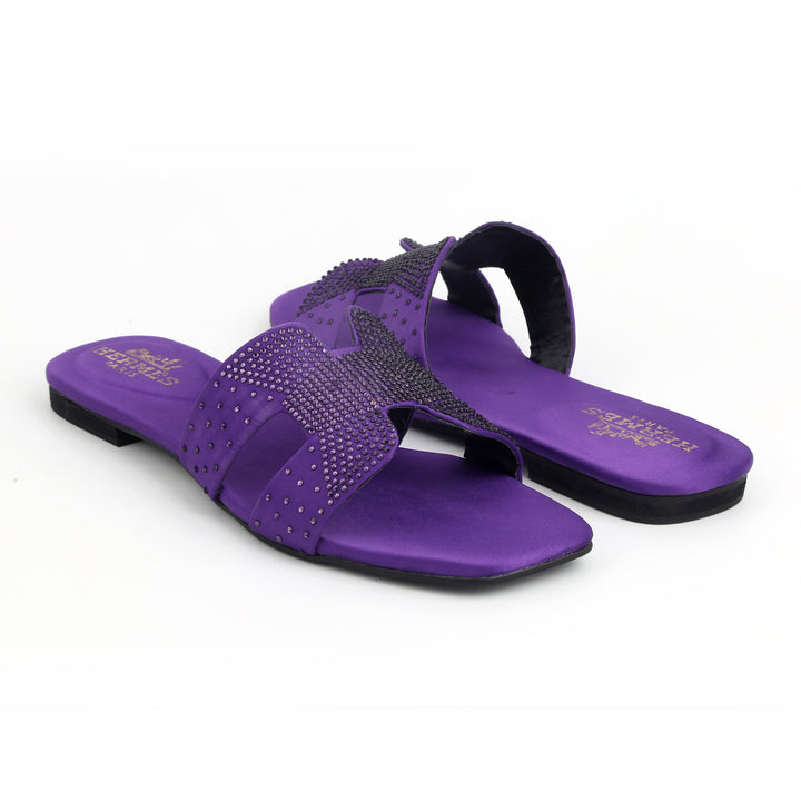 Purple Slippers Online for Ladies in Pakistan