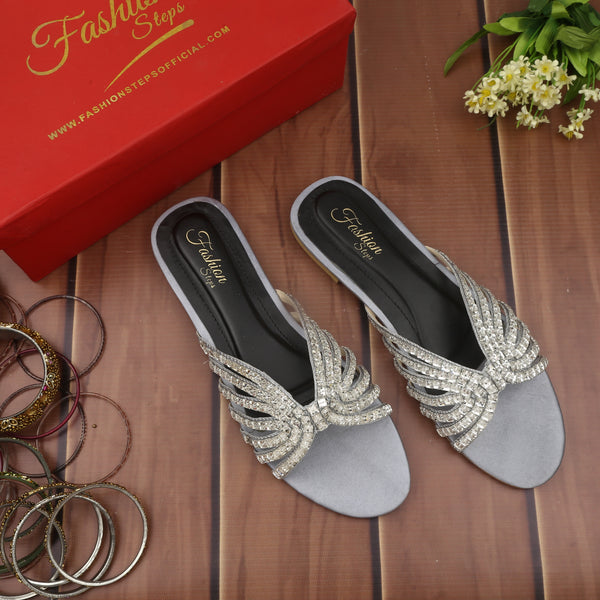 Fashion LEYA  Flats grey