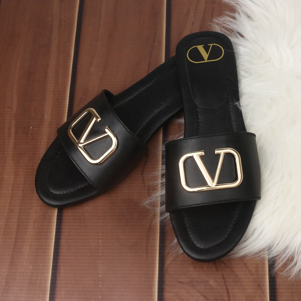 Valtino Basic Flats (Black)