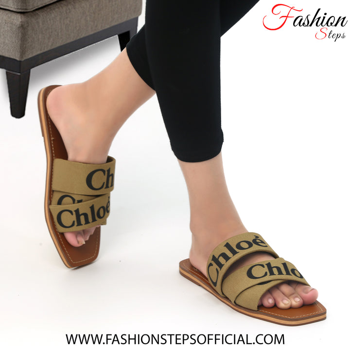 Khaki Flat Shoes for Women in Pakistan