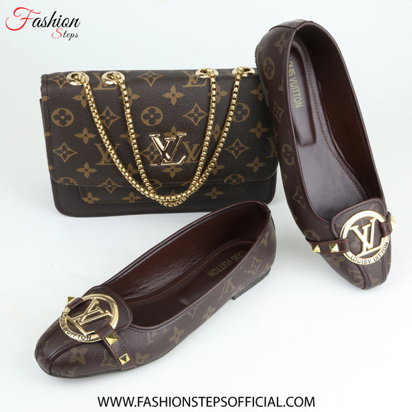LV Combo Pumps Brown