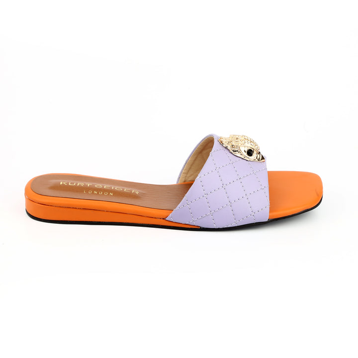 KURT GEIGER FLAT (ORANGE) - FASHION STEP