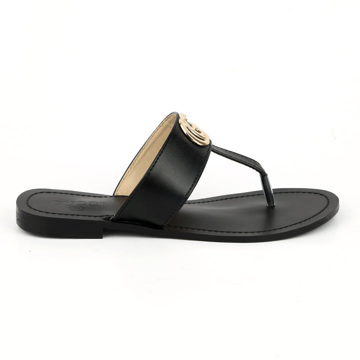 GG flat black - FASHION STEP