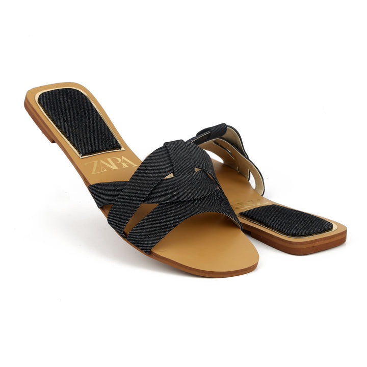 ZARA BASIC DENIUM FLAT - FASHION STEP