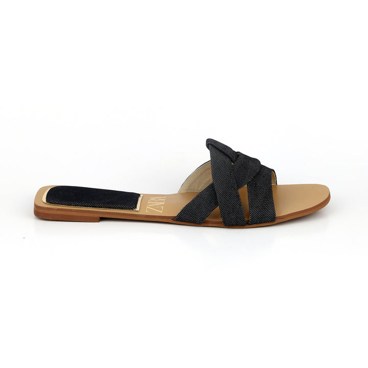 ZARA BASIC DENIUM FLAT - FASHION STEP