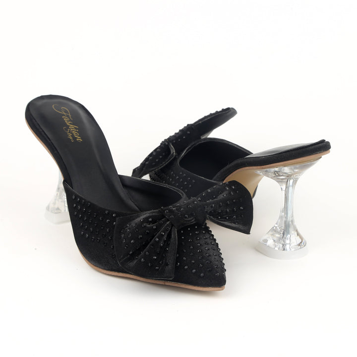 Jolie Bow black - FASHION STEP