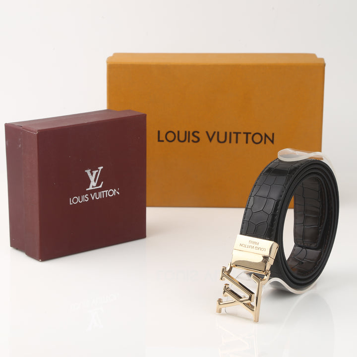 LV Leather Belt (101) - FASHION STEP