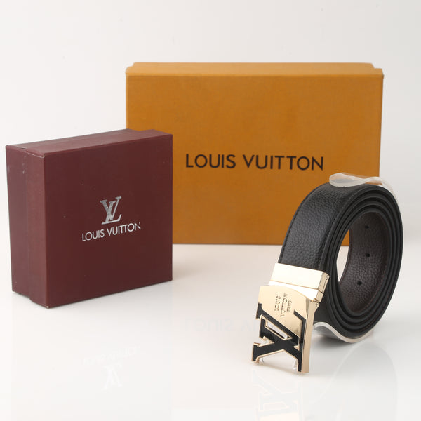 LV Leather Belt (107) - FASHION STEP