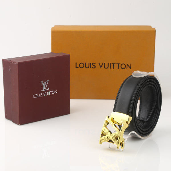 LV Leather Belt (104) - FASHION STEP