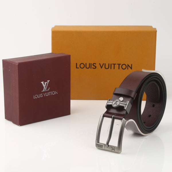 LV Leather Belt (112) - FASHION STEP