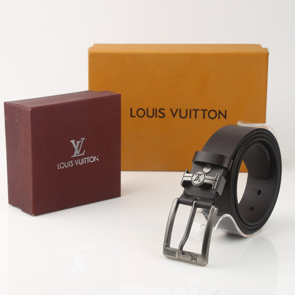 LV Leather Belt (113) - FASHION STEP