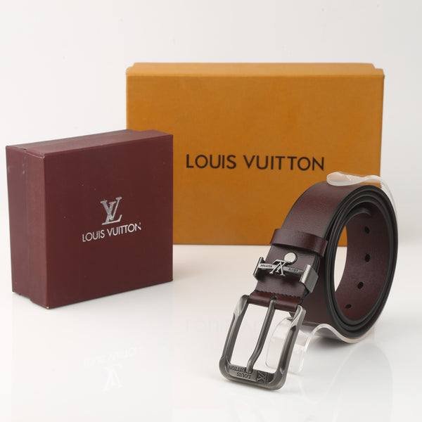 LV Leather Belt (116) - FASHION STEP