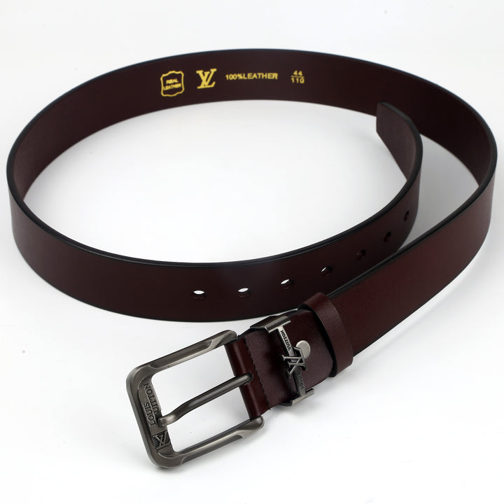 LV Leather Belt (116) - FASHION STEP