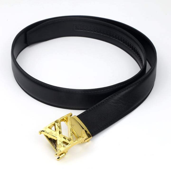 LV Leather Belt (104) - FASHION STEP