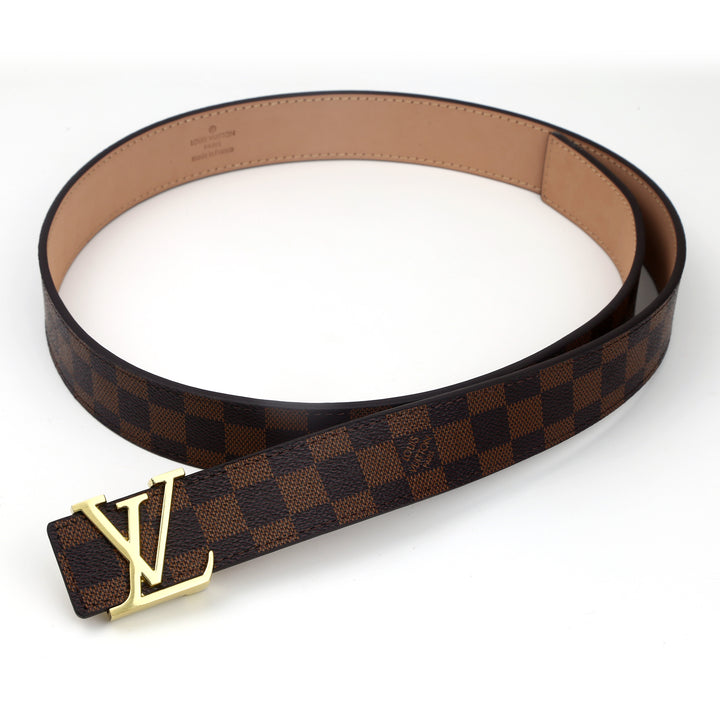 LV Leather Belt (100) - FASHION STEP