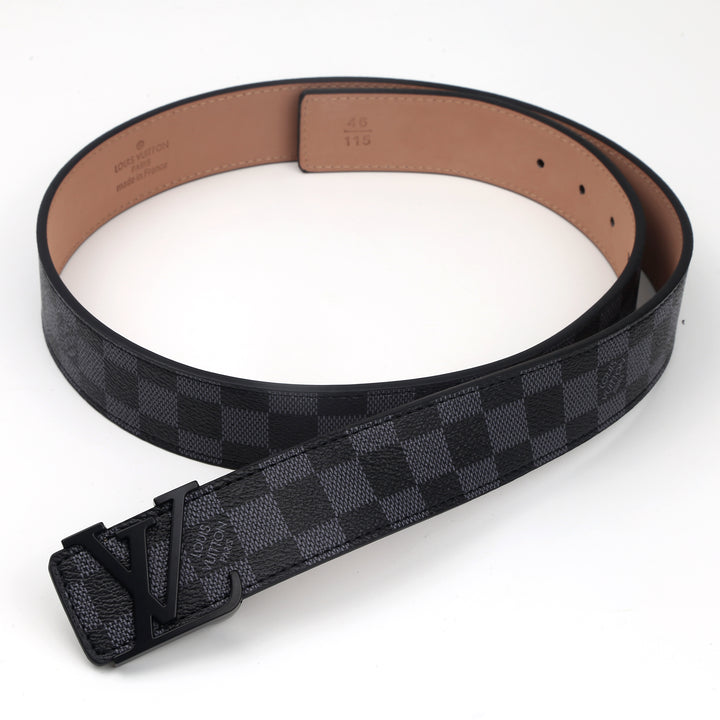 LV Leather Belt (110) - FASHION STEP