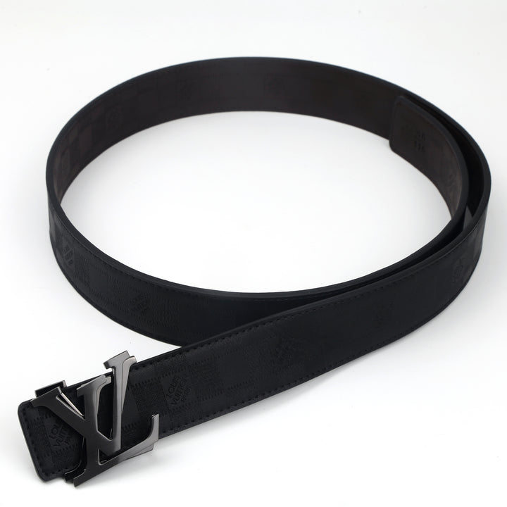 LV Leather Belt (98) - FASHION STEP