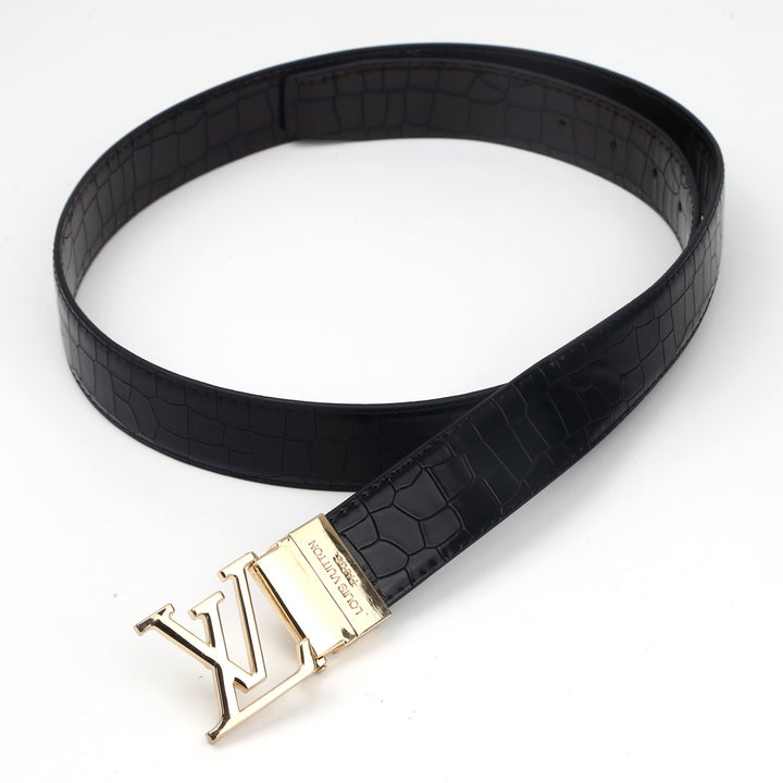 LV Leather Belt (101) - FASHION STEP