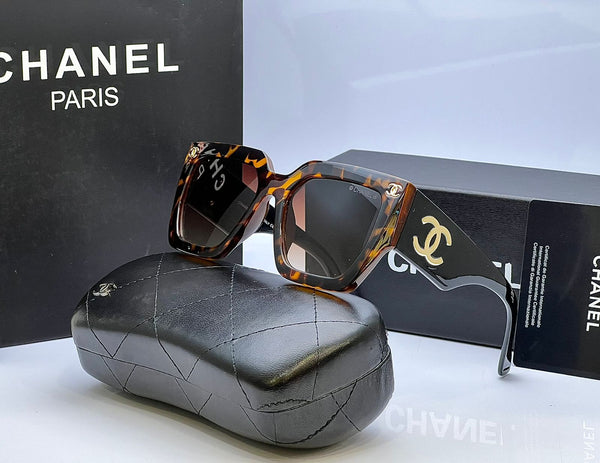 Shop CHANEL Rectangle Sunglasses (A71377 X08101 S2216) by polalas