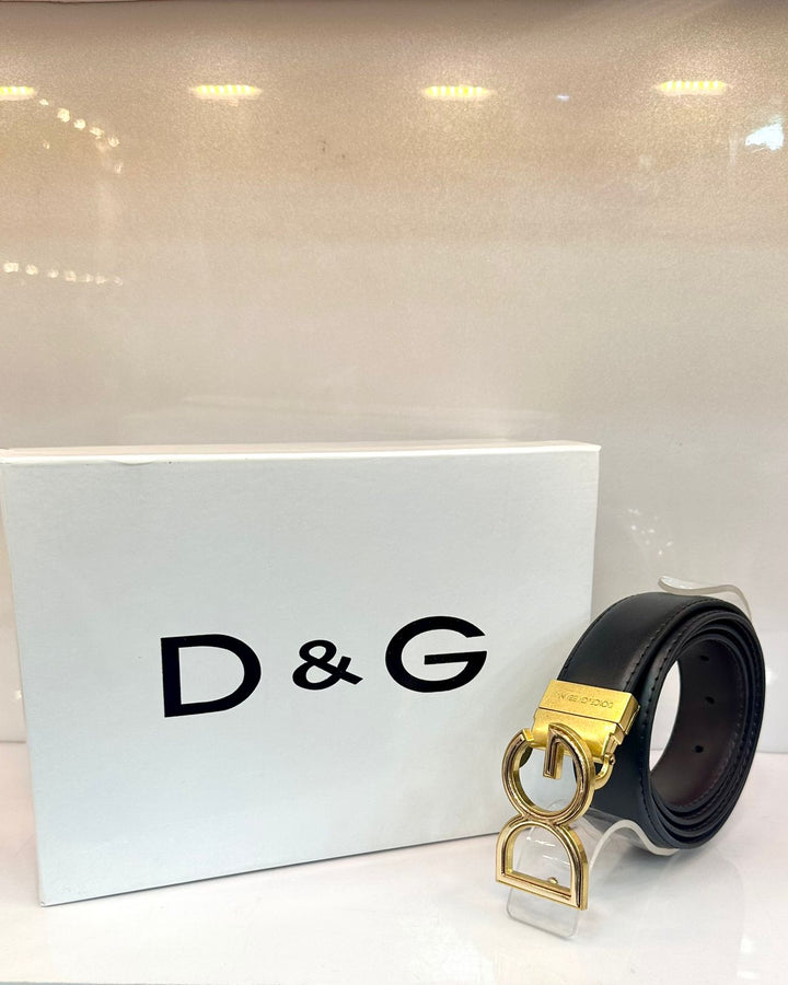 Dolce and Gabbana Belt (10) Black - FASHION STEP