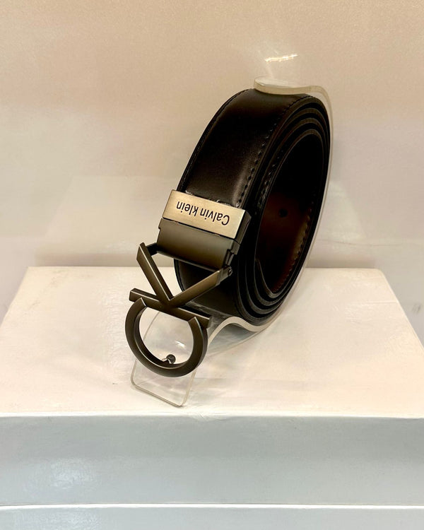 Calvin Klein Leather Belt Black (12) - FASHION STEP