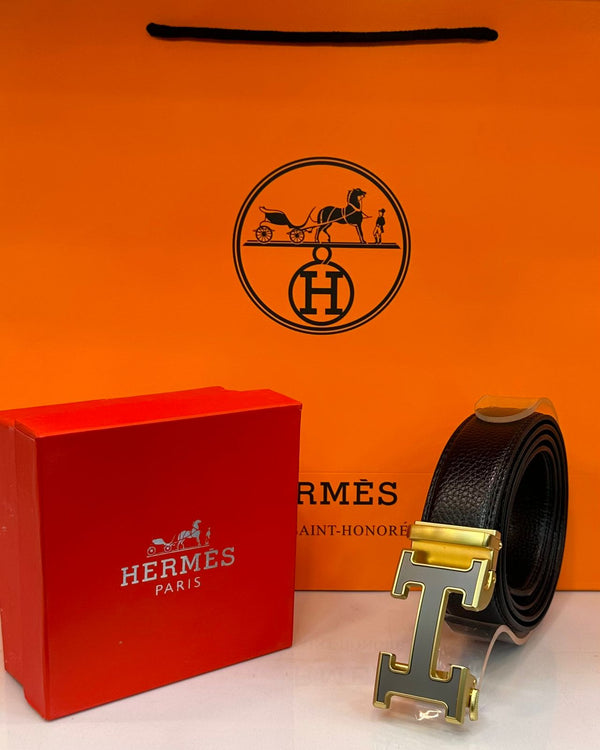 New Hermes Paris Black Belt (16) - FASHION STEP