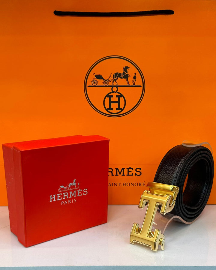 New Hermes Paris Black Belt (16) - FASHION STEP