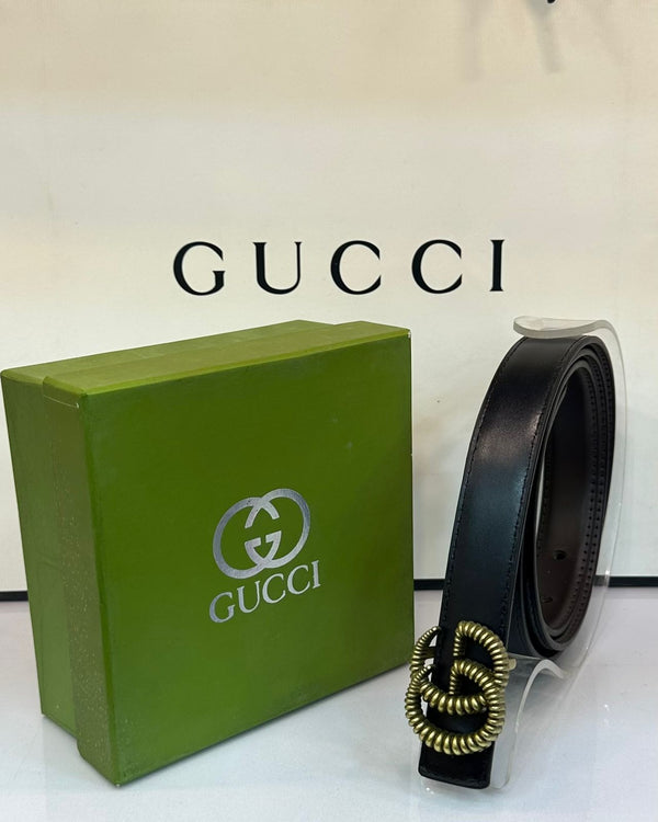 Gucci Black Belt (18) - FASHION STEP