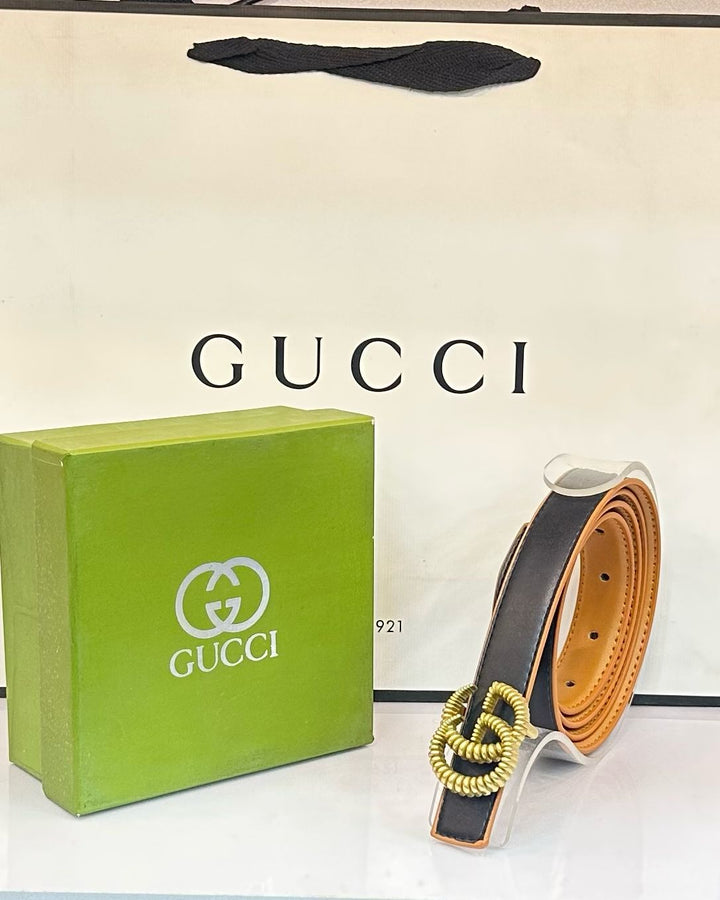 Gucci Black With Brown (29) - FASHION STEP