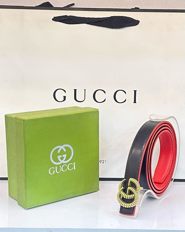 Gucci Black With Orange (31) - FASHION STEP