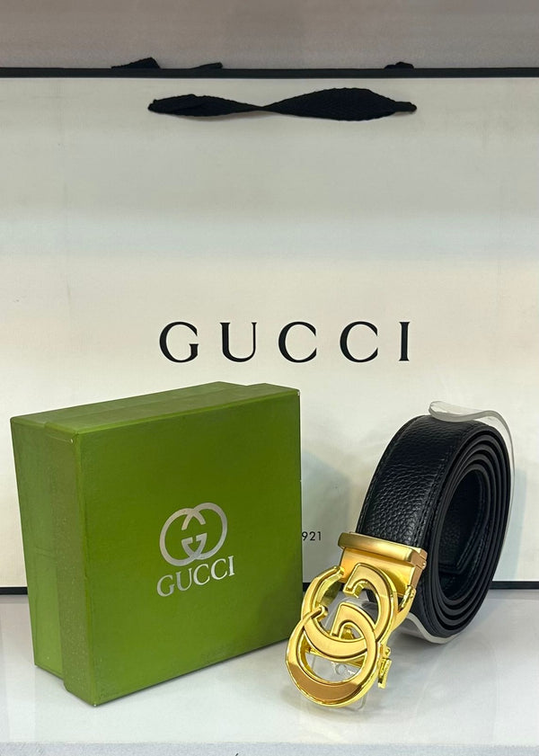 Gucci Belt Golden Buckle (38) - FASHION STEP