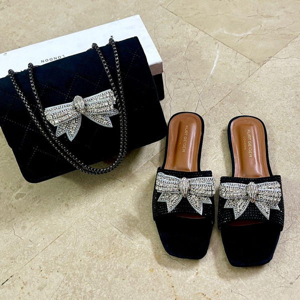 Kurt Geiger Combo Slippers + Bag