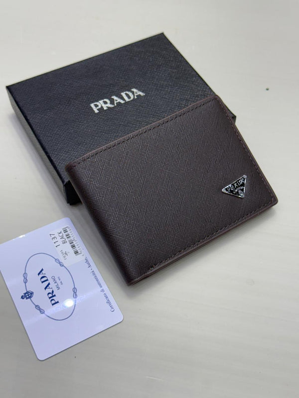Prada Mens Wallet (Browm)