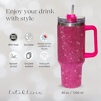 Sparkling Diamond Sipper